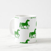 Mok kerstpaarden (Voorkant links)