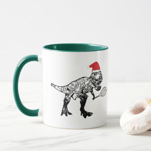 Mok kersttennis Dinosaur
