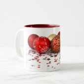 Mok kerstversiering (Voorkant links)