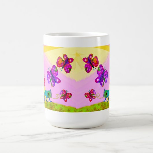 Mok kikkers en vlinders (Center)