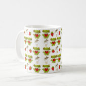 Mok Kikkers van aardbeien (Voorkant links)