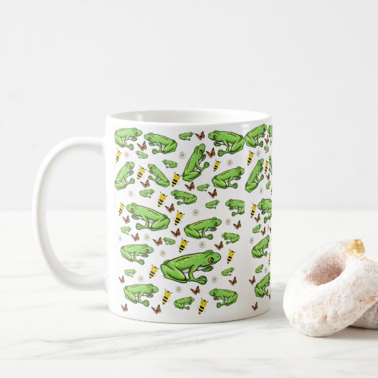 Mok kikkervlinder (Met donut)