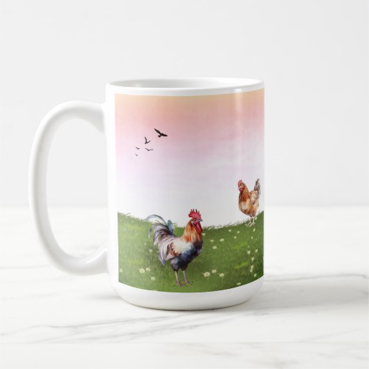 Mok - kippen (Links)