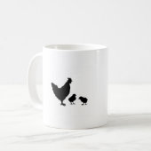 mok kippenliefhebber (Voorkant links)