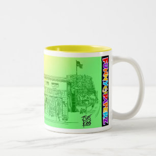 MOK: "KITE SHOP" TWEEKLEURIGE KOFFIEMOK