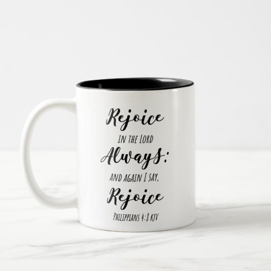 Mok KJV-scripts - altijd blij in Lord (Links)