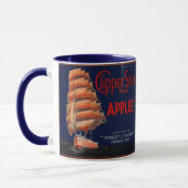 MOK ~  KLIPPERSCHIP APPEL CRATE ETIKET! (Links)