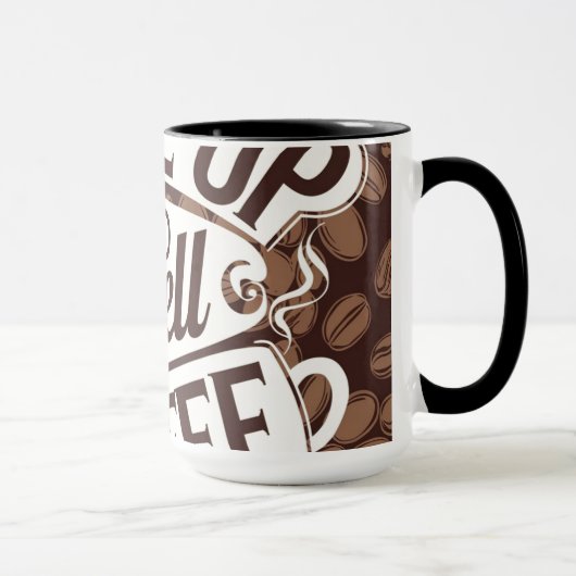 mok koffie (Rechts)