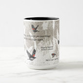 mok koffie "Arpeggio of Redwings" (Midden)