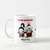 Mok Koffie forever samenkleven (Links)