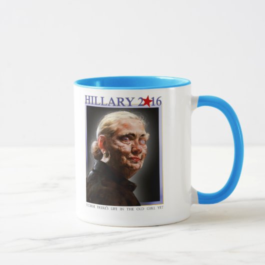 Mok koffie Hillary 2016 (Rechts)