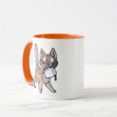 Mok koffie-Kat (Voorkant links)