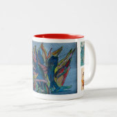 Mok koffie met twee tonels van elf ounce (Voorkant rechts)