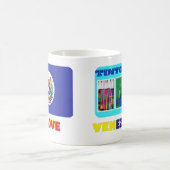 Mok Koffie mok Ik hou van Venezuela, aanpasbaar (Center)