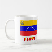 Mok Koffie mok Ik hou van Venezuela, aanpasbaar (Links)