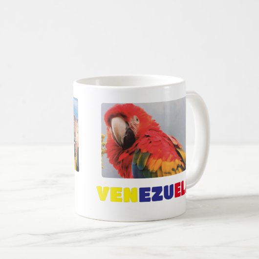 Mok Koffie mok Ik hou van Venezuela, aanpasbaar (Voorkant rechts)