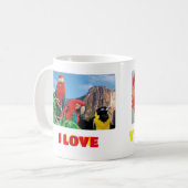 Mok Koffie mok Ik hou van Venezuela, aanpasbaar (Voorkant links)