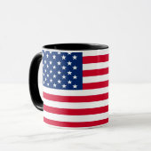 MOK koffie onder Amerikaanse vlag (Voorkant links)