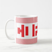 mok "KOFFIE": Rood (Links)