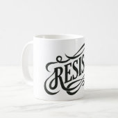 Mok Koffie weerstaan (Voorkant links)