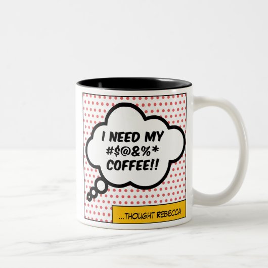 Mok Koffieprijsopgave (Rechts)