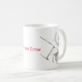 Mok Koffieprogramma's van Desk Flip Guy Syntax (Voorkant rechts)