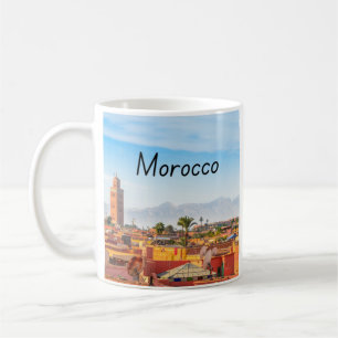 mok, kopje met Marokkaans design, cadeau Koffiemok