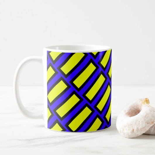 Mok kunstmatig ontwerp (Met donut)