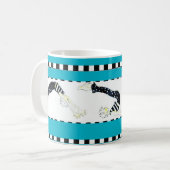 mok " kussen en koffie " (Voorkant links)