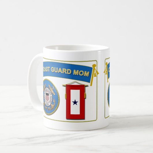 Mok KustGuard Blue Star (Voorkant links)