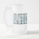 mok "Ladette" stedelijk camo blauw en zwart tekstb (Links)