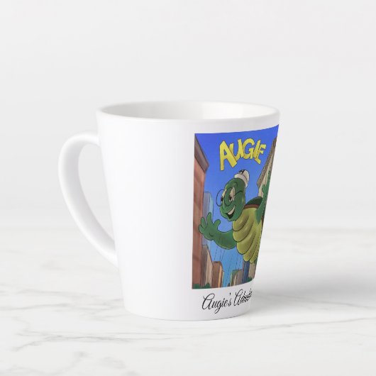 Mok Latte-fun afbeelding van Augie de Schildpad (Linkerhoek)