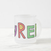 mok "Lauren" Monster Letters (Voorkant rechts)