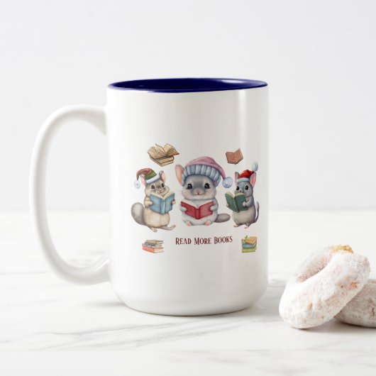 Mok leesboeken (Met donut)