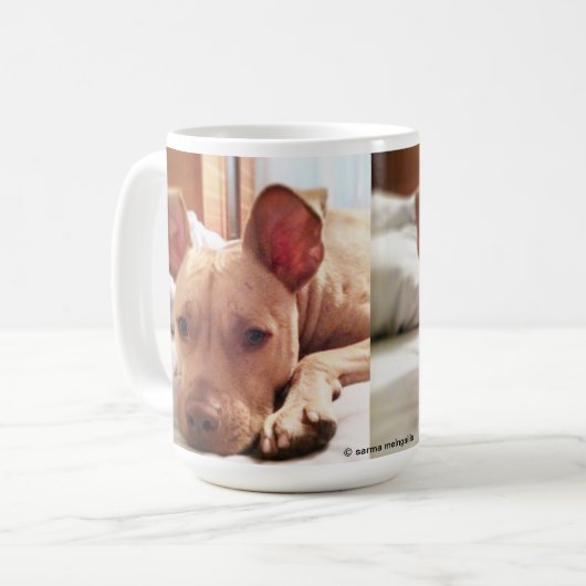 Mok Leon Puppy Coffee (Voorkant links)