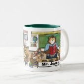 Mok leraar - Gepersonaliseerd (Voorkant rechts)