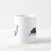 Mok - Letter met Black Cat en Name (Center)