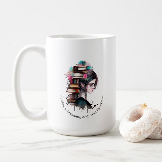 Mok lezen (Met donut)