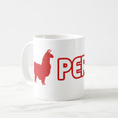 Mok Llama Peru (Voorkant links)