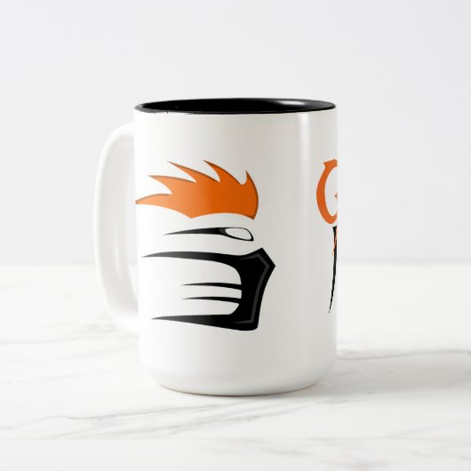 Mok Logo Ginga Ninja (Voorkant links)