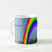 Mok: Longton Rainbow, Longton! Koffiemok (Voorkant links)