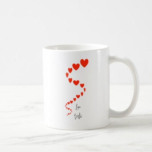 mok "Love Vortex": design aan beide zijden (Rechts)