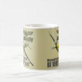 Mok luchtvaartkunst "Messerschmitt Bf 109" (Center)