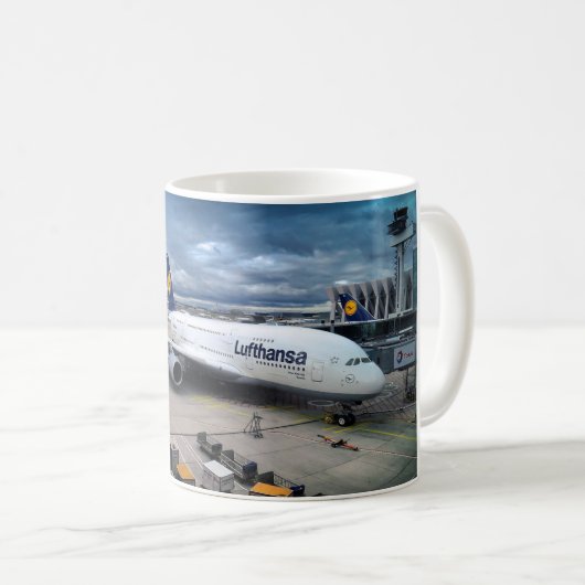Mok/Lufthansa Koffiemok (Voorkant rechts)