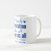 Mok maart voor ons leven (Voorkant rechts)