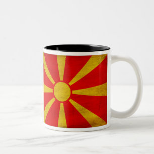 Mok Macedonië-vlag
