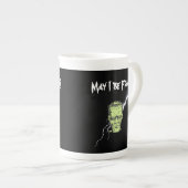 Mok, mag ik Frank zijn, Frankenstein Porselein Kop (Voorkant rechts)