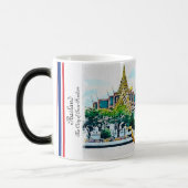 Mok- Majestueuze Thai Royal Barge in het Grand Pal Magische Mok (Links)