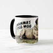 Mok Mammas Pug (Voorkant links)