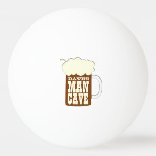 Mok man Cave Beer Pingpongballen